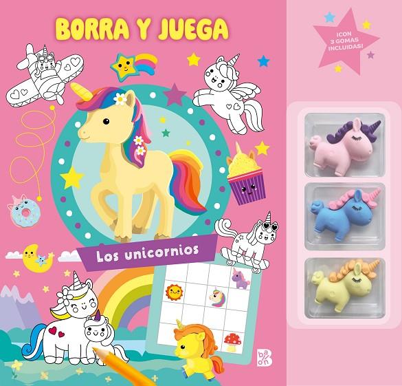 BORRA Y JUEGA - LOS UNICORNIOS | 9789403243900 | BALLON | Galatea Llibres | Librería online de Reus, Tarragona | Comprar libros en catalán y castellano online