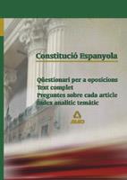 CONSTITUCIO ESPANYOLA. QUESTIONARI PER OPOSICIONS | 9788466542524 | EDITORIAL MAD/RODRIGUEZ RIVERA, FRANCISCO ENRIQUE/CONTRERA VIDAL, Mº TERESA/ROIG CAñADAS, ELIZABETH | Galatea Llibres | Librería online de Reus, Tarragona | Comprar libros en catalán y castellano online