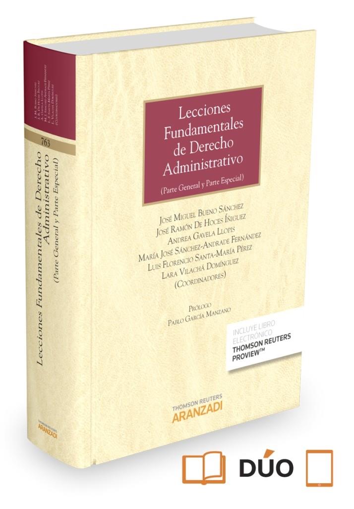 LECCIONES FUNDAMENTALES DE DERECHO ADMINISTRATIVO (PAPEL + E-BOOK) | 9788490981665 | BUENO SÁNCHEZ, JOSÉ MIGUEL/DE HOCES ÍÑIGUEZ, JOSÉ RAMÓN/GAVELA LLOPIS, ANDREA/SÁNCHEZ-ANDRADE FERNÁN | Galatea Llibres | Llibreria online de Reus, Tarragona | Comprar llibres en català i castellà online