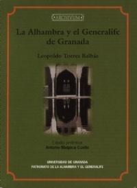 ALHAMBRA Y EL GENERALIFE DE GRANADA | 9788433845351 | TORRES BALBÁS, LEOPOLDO | Galatea Llibres | Librería online de Reus, Tarragona | Comprar libros en catalán y castellano online
