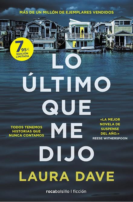 LO ULTIMO QUE ME DIJO | 9788418850721 | DAVE, LAURA | Galatea Llibres | Llibreria online de Reus, Tarragona | Comprar llibres en català i castellà online