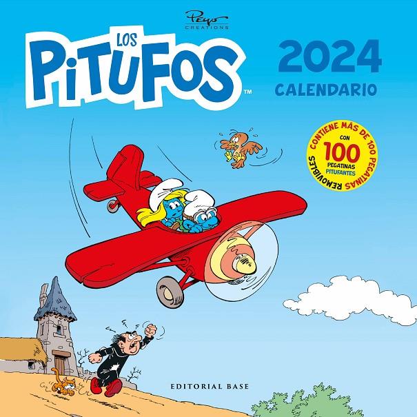 CALENDARIO LOS PITUFOS 2024 | 9788410043022 | Galatea Llibres | Librería online de Reus, Tarragona | Comprar libros en catalán y castellano online