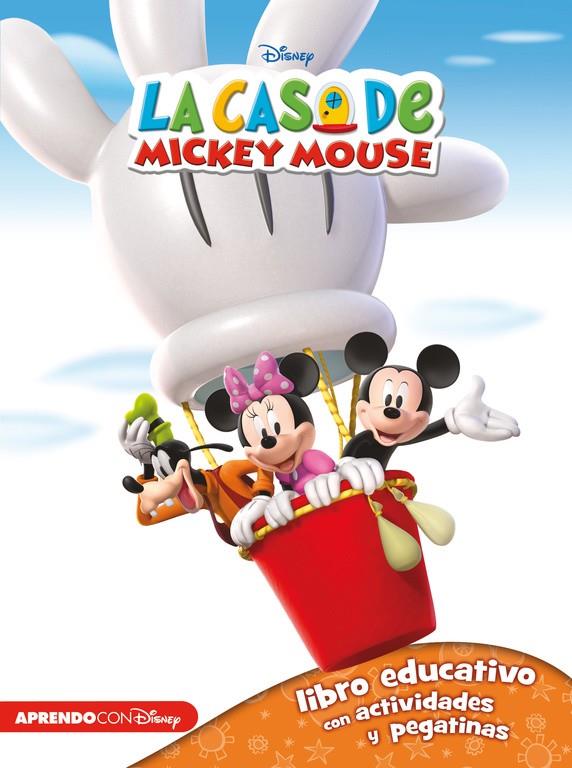 LA CASA DE MICKEY MOUSE 1 (LIBRO EDUCATIVO DISNEY CON ACTIVIDADES Y PEGATINAS) | 9788416548248 | Galatea Llibres | Librería online de Reus, Tarragona | Comprar libros en catalán y castellano online