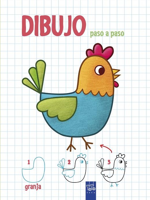 DIBUJO PASO A PASO. GRANJA | 9788408200338 | Galatea Llibres | Llibreria online de Reus, Tarragona | Comprar llibres en català i castellà online