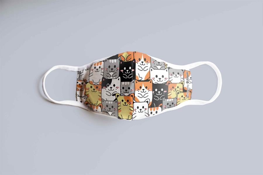 MASCARILLA INFANTIL GATITOS ESTAMPADO | 8435450247293 | Galatea Llibres | Llibreria online de Reus, Tarragona | Comprar llibres en català i castellà online