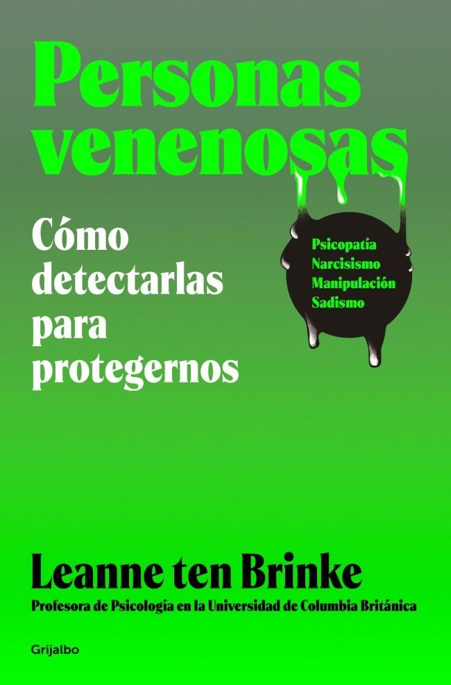 PERSONAS VENENOSAS | 9788425373947 | TEN BRINKE, LEANNE | Galatea Llibres | Llibreria online de Reus, Tarragona | Comprar llibres en català i castellà online
