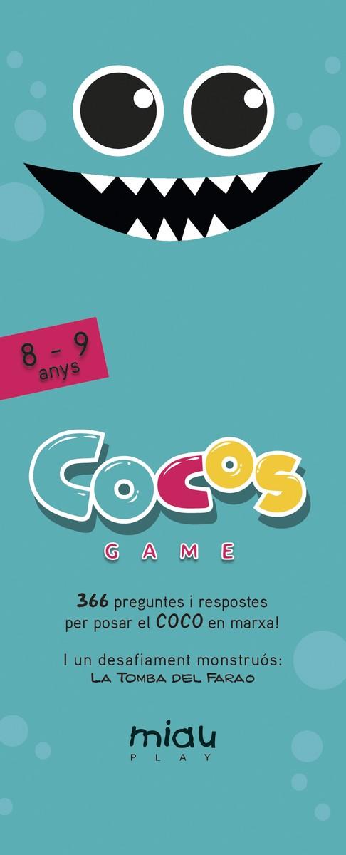 COCOS GAME 8-9 ANYS | 9788416082292 | OROZCO, MARÍA JOSÉ/RAMOS, ÁNGEL MANUEL/RODRÍGUEZ, CARLOS MIGUEL | Galatea Llibres | Llibreria online de Reus, Tarragona | Comprar llibres en català i castellà online