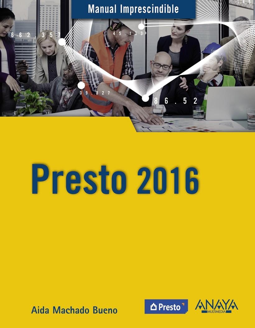 PRESTO 2016 | 9788441537293 | MACHADO BUENO, AIDA | Galatea Llibres | Librería online de Reus, Tarragona | Comprar libros en catalán y castellano online