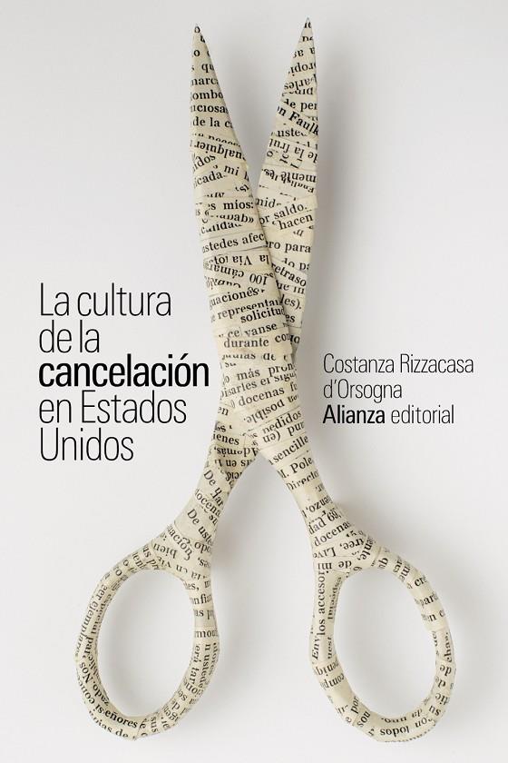 LA CULTURA DE LA CANCELACIÓN EN ESTADOS UNIDOS | 9788411482615 | RIZZACASA D'ORSOGNA, COSTANZA | Galatea Llibres | Librería online de Reus, Tarragona | Comprar libros en catalán y castellano online