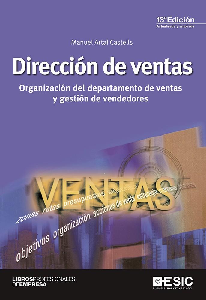 DIRECCIÓN DE VENTAS | 9788415986768 | ARTAL CASTELL, MANUEL | Galatea Llibres | Librería online de Reus, Tarragona | Comprar libros en catalán y castellano online