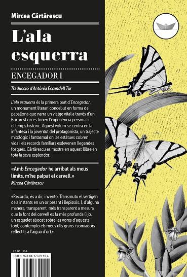L'ALA ESQUERRA. ENCEGADOR 1 | 9788417339128 | CARTARESCU, MIRCEA | Galatea Llibres | Librería online de Reus, Tarragona | Comprar libros en catalán y castellano online
