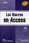 MACROS EN MICROSOFT ACCESS : VERSIONES 97 A 2007 | 9788478978328 | PALLEROLA COMAMALA, JUAN | Galatea Llibres | Librería online de Reus, Tarragona | Comprar libros en catalán y castellano online