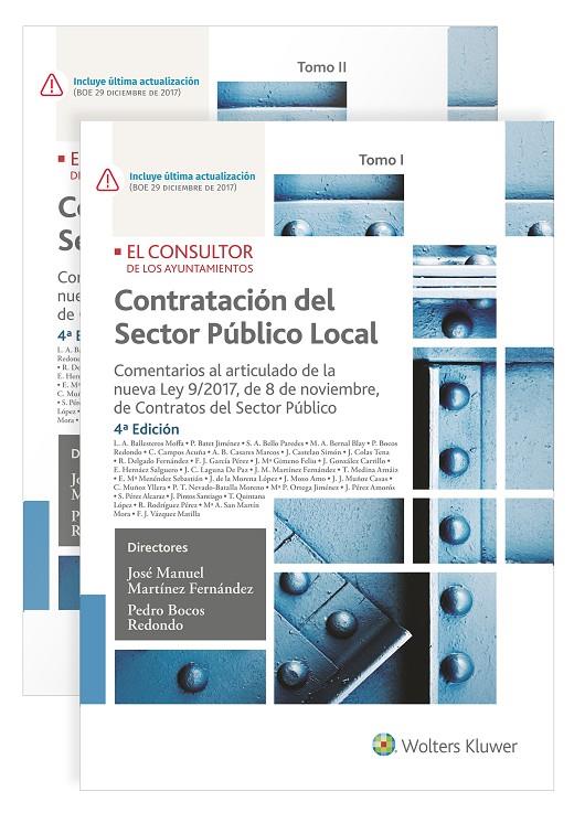CONTRATACIÓN DEL SECTOR PÚBLICO LOCAL 2 VOLS. 4ºED | 9788470527630 | VV.AA. | Galatea Llibres | Librería online de Reus, Tarragona | Comprar libros en catalán y castellano online
