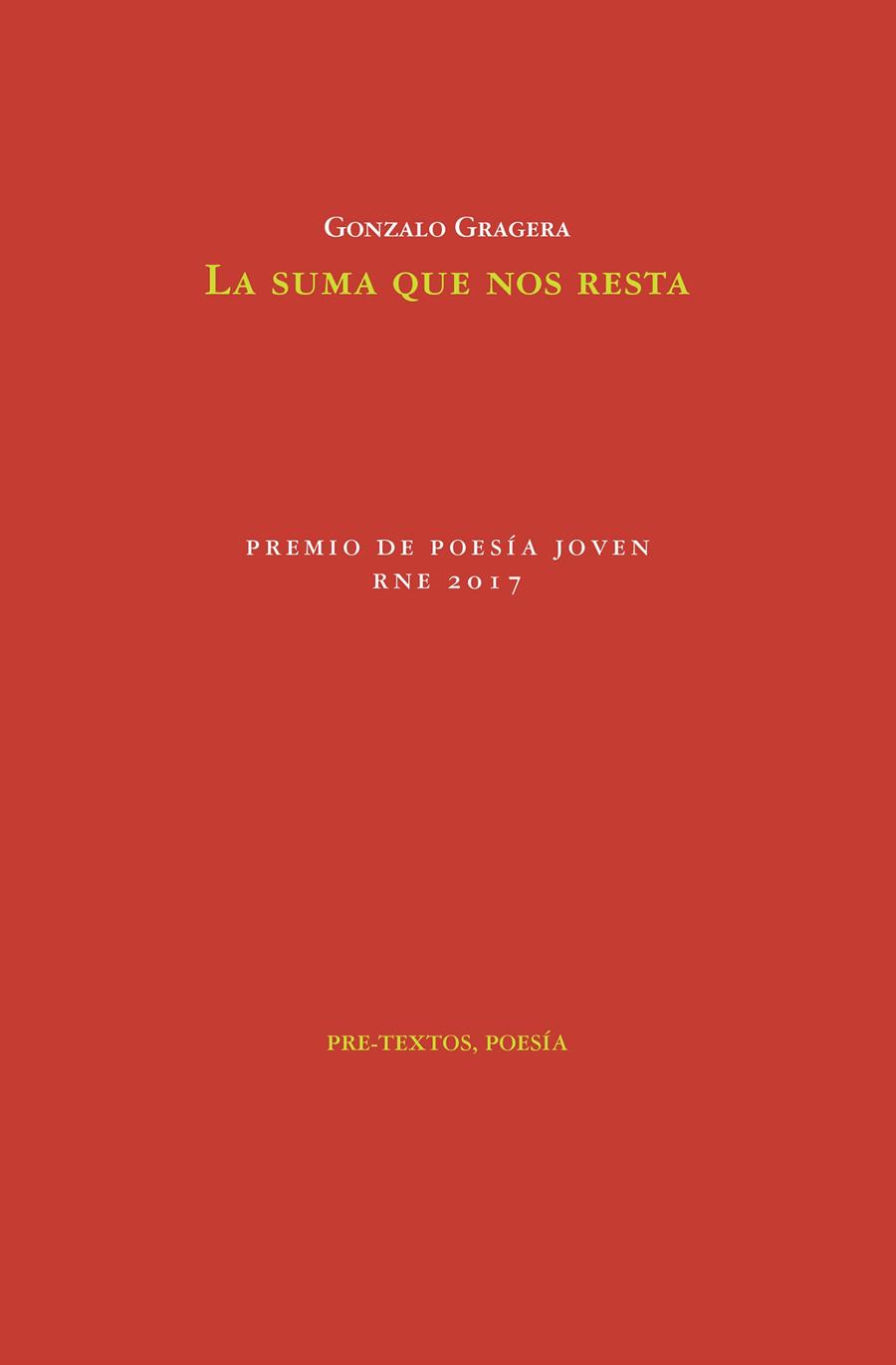 LA SUMA QUE NOS RESTA | 9788416906420 | GRAGERA, GONZALO | Galatea Llibres | Llibreria online de Reus, Tarragona | Comprar llibres en català i castellà online