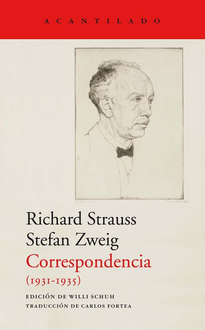CORRESPONDENCIA (1931-1935) | 9788418370953 | STRAUSS, RICHARD/ZWEIG, STEFAN | Galatea Llibres | Librería online de Reus, Tarragona | Comprar libros en catalán y castellano online