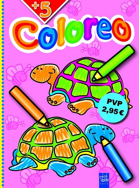 COLOREO +5 | 9788408098294 | YOYO | Galatea Llibres | Llibreria online de Reus, Tarragona | Comprar llibres en català i castellà online