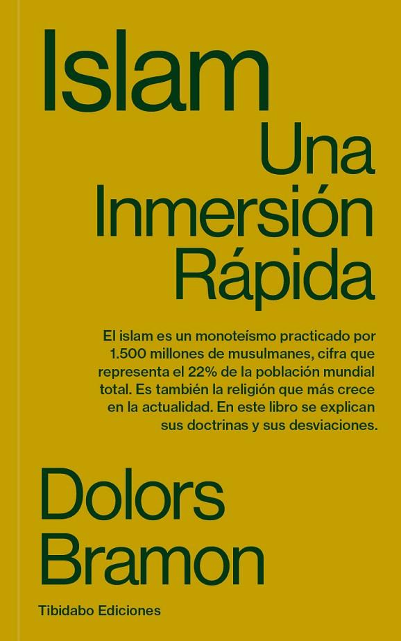 ISLAM. UNA INMERSIÓN RÁPIDA | 9791387633066 | BRAMON, DOLORS | Galatea Llibres | Librería online de Reus, Tarragona | Comprar libros en catalán y castellano online