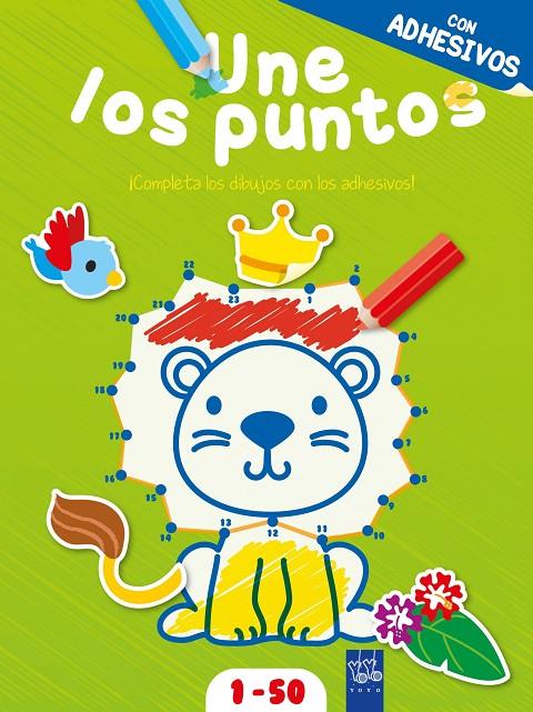 UNE LOS PUNTOS CON ADHESIVOS. VERDE | 9788408148777 | Galatea Llibres | Librería online de Reus, Tarragona | Comprar libros en catalán y castellano online