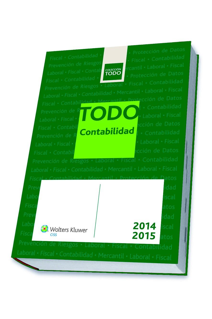 TODO CONTABILIDAD 2014-2015 | 9788499546070 | Galatea Llibres | Llibreria online de Reus, Tarragona | Comprar llibres en català i castellà online
