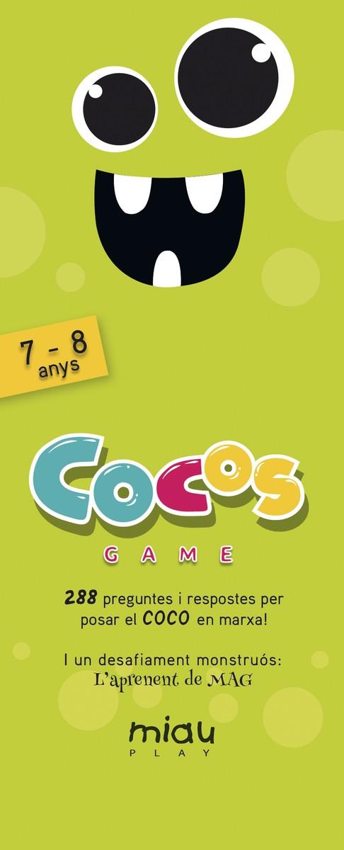 COCOS GAME 7-8 ANYS | 9788416082285 | OROZCO, MARÍA JOSÉ/RAMOS, ÁNGEL MANUEL/RODRÍGUEZ, CARLOS MIGUEL | Galatea Llibres | Llibreria online de Reus, Tarragona | Comprar llibres en català i castellà online