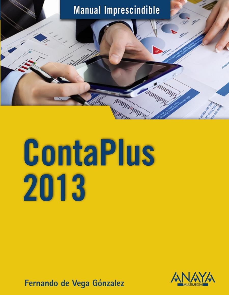 CONTAPLUS 2013 | 9788441533523 | DE VEGA GONZÁLEZ, FERNANDO  | Galatea Llibres | Librería online de Reus, Tarragona | Comprar libros en catalán y castellano online