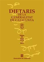 DIETARIS DE LA GENERALITAT DE CATALUNYA, VOLUM 3 | 9788439339656 | GENERALITAT DE CATALUNYA | Galatea Llibres | Librería online de Reus, Tarragona | Comprar libros en catalán y castellano online