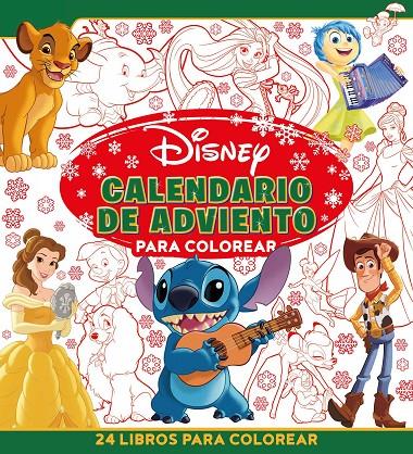 DISNEY. CALENDARIO DE ADVIENTO PARA COLOREAR | 9788410029729 | DISNEY | Galatea Llibres | Librería online de Reus, Tarragona | Comprar libros en catalán y castellano online