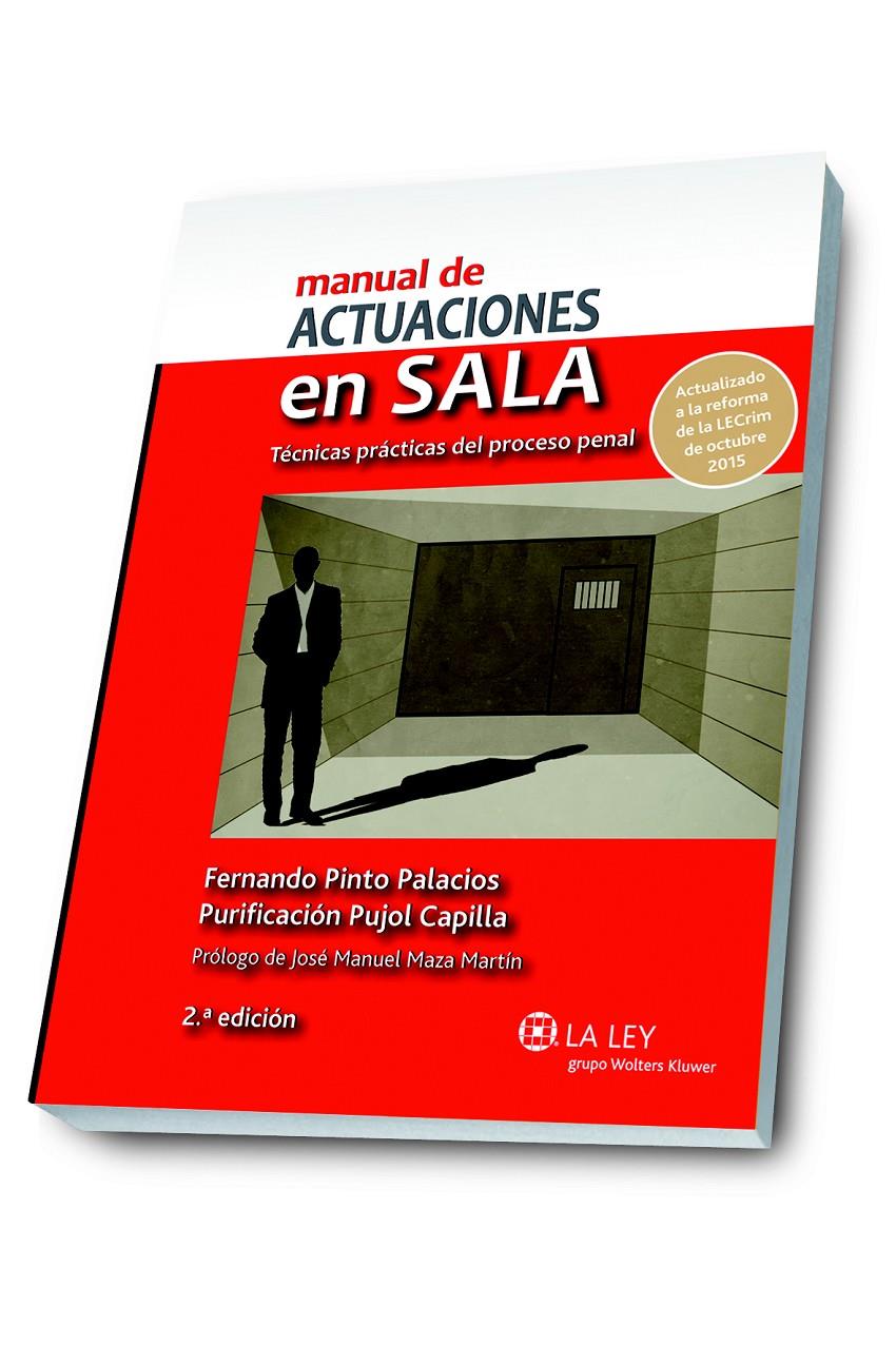 MANUAL DE ACTUACIONES EN SALA. TÉCNICAS PRÁCTICAS | 9788490204528 | PURIFICACION PUJOL CAPILLA; FERNANDO PINTO PALACIO | Galatea Llibres | Librería online de Reus, Tarragona | Comprar libros en catalán y castellano online