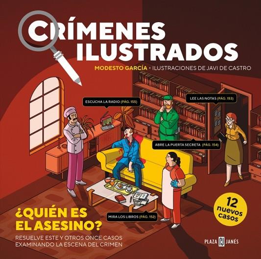 CRÍMENES ILUSTRADOS - ¿QUIÉN ES EL ASESINO? (EDICIÓN TAPA BLANDA) | 9788401042157 | GARCÍA, MODESTO | Galatea Llibres | Librería online de Reus, Tarragona | Comprar libros en catalán y castellano online