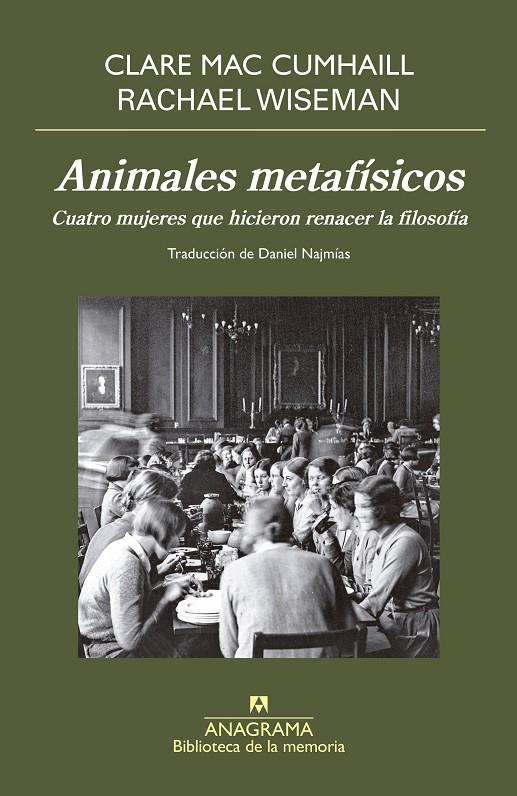 ANIMALES METAFÍSICOS | 9788433922250 | MAC CUMHAILL, CLARE/WISEMAN, RACHAEL | Galatea Llibres | Librería online de Reus, Tarragona | Comprar libros en catalán y castellano online
