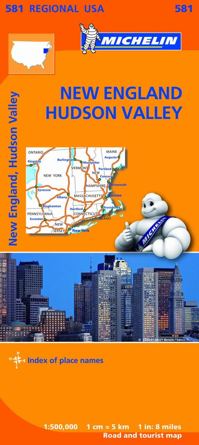 NEW ENGLAND HUDSON VALLEY MAPA REGIONAL -NOVA EDICIO- MICHELIN | 9782067184541 | VARIOS AUTORES | Galatea Llibres | Librería online de Reus, Tarragona | Comprar libros en catalán y castellano online
