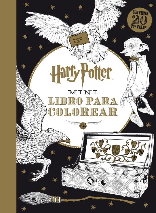 HARRY POTTER MINI LIBRO PARA COLOREAR | 9788868219505 | Galatea Llibres | Librería online de Reus, Tarragona | Comprar libros en catalán y castellano online