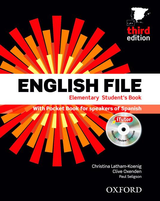 ENGLISH FILE ELEMENTARY STUDENT'S BOOK +ITUTOR+PB PK 3ED | 9780194598941 | Galatea Llibres | Llibreria online de Reus, Tarragona | Comprar llibres en català i castellà online