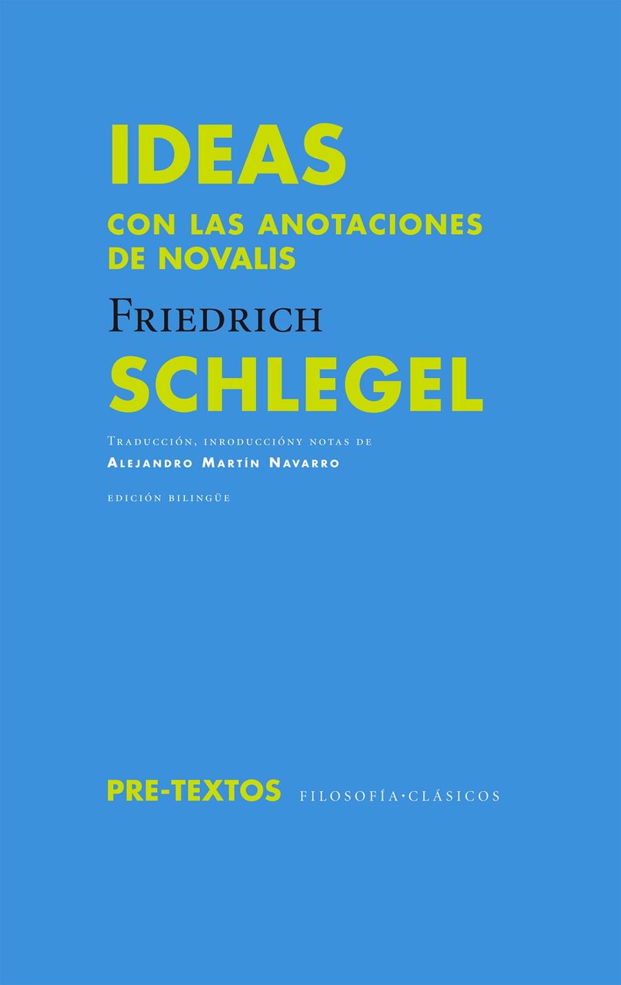 IDEAS PARA LAS ANOTACIONES DE NOVALIS | 9788492913787 | SCHLEGEL, FRIEDRICH | Galatea Llibres | Librería online de Reus, Tarragona | Comprar libros en catalán y castellano online