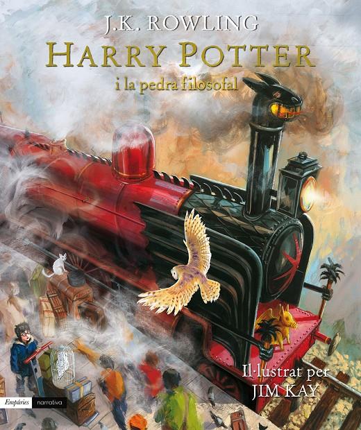 HARRY POTTER I LA PEDRA FILOSOFAL (EDICIÓ IL·LUSTRADA) | 9788416367122 | ROWLING, J.K.; KAY, JIM | Galatea Llibres | Librería online de Reus, Tarragona | Comprar libros en catalán y castellano online