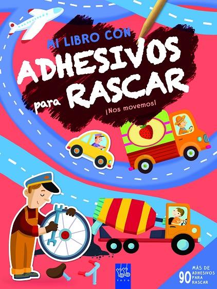 NOS MOVEMOS!  ADHESIVOS PARA RASCAR | 9788408236481 | Galatea Llibres | Llibreria online de Reus, Tarragona | Comprar llibres en català i castellà online