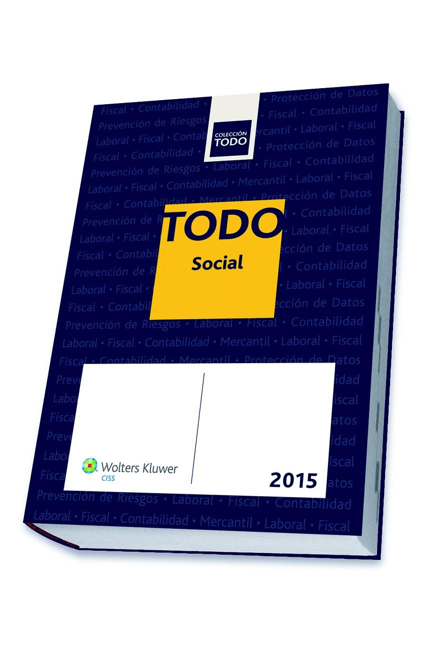 TODO SOCIAL 2015 | 9788499546346 | Galatea Llibres | Llibreria online de Reus, Tarragona | Comprar llibres en català i castellà online