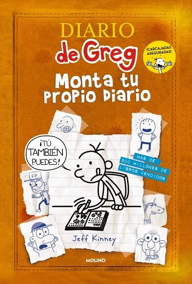 DIARIO DE GREG - MONTA TU PROPIO DIARIO | 9788427255463 | KINNEY, JEFF | Galatea Llibres | Librería online de Reus, Tarragona | Comprar libros en catalán y castellano online