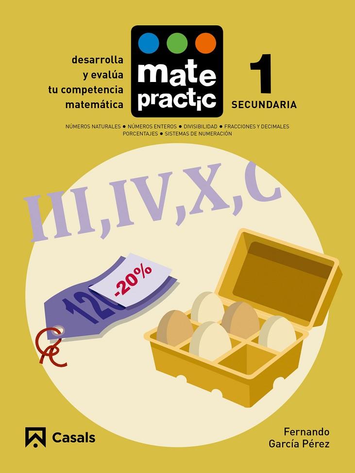 MATEPRACTIC 1 ESO | 9788421859094 | Galatea Llibres | Librería online de Reus, Tarragona | Comprar libros en catalán y castellano online