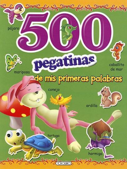500 PEGATINAS DE MIS PRIMERAS PALABRAS (VERDE) | 9788490379868 | AA.VV. | Galatea Llibres | Librería online de Reus, Tarragona | Comprar libros en catalán y castellano online