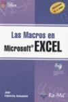 MACROS EN EXCEL (VERSIONES 97 A 2007) | 9788478978052 | PALLEROLA COMAMALA, JOAN | Galatea Llibres | Librería online de Reus, Tarragona | Comprar libros en catalán y castellano online