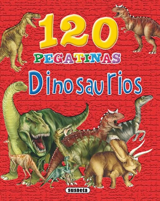 120 PEGATINAS DINOSAURIOS ROJO | 9788467727876 | Galatea Llibres | Librería online de Reus, Tarragona | Comprar libros en catalán y castellano online