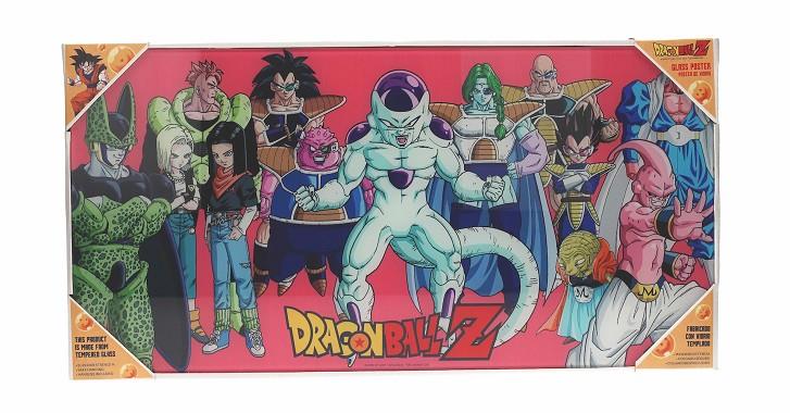 POSTER VIDRIO ALARGADO DRAGON BALL Z VILLANOS | 8435450220258 | Galatea Llibres | Llibreria online de Reus, Tarragona | Comprar llibres en català i castellà online