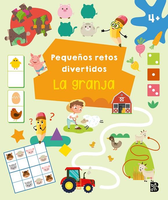 PEQUEÑOS RETOS DIVERTIDOS-LA GRANJA | 9789403244570 | Galatea Llibres | Librería online de Reus, Tarragona | Comprar libros en catalán y castellano online