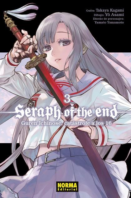 SERAPH OF THE END: GUREN ICHINOSE, CATÁSTROFE A LOS DIECISÉIS 3 | 9788467938913 | ASAMI, YO / TAKAYA KAGAMI | Galatea Llibres | Librería online de Reus, Tarragona | Comprar libros en catalán y castellano online