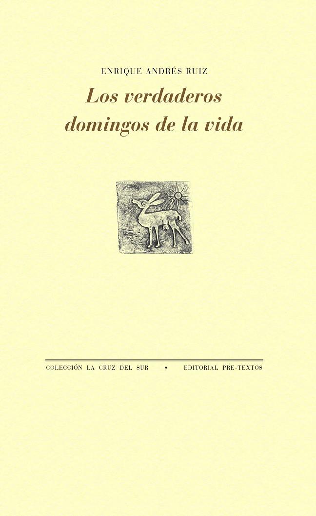 LOS VERDADEROS DOMINGOS DE LA VIDA | 9788416906529 | ANDRéS RUIZ, ENRIQUE | Galatea Llibres | Librería online de Reus, Tarragona | Comprar libros en catalán y castellano online