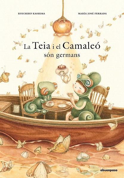 LA TEIA I EL CAMALEÓ SÓN GERMANS | 9788417555269 | FERRADA LEFENDA, MARÍA JOSÉ | Galatea Llibres | Librería online de Reus, Tarragona | Comprar libros en catalán y castellano online