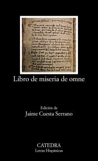 LIBRO DE MISERIA DE OMNE | 9788437630588 | ANÓNIMO | Galatea Llibres | Llibreria online de Reus, Tarragona | Comprar llibres en català i castellà online