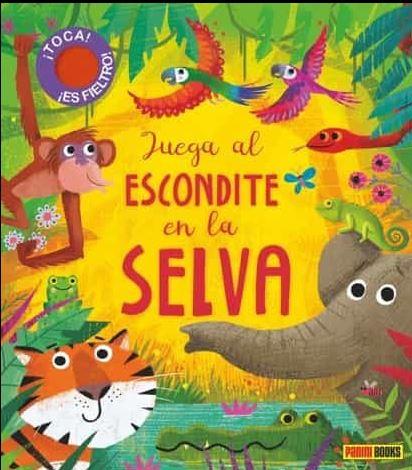 JUEGA AL ESCONDITE EN LA SELVA | 9788413341569 | VV.AA | Galatea Llibres | Librería online de Reus, Tarragona | Comprar libros en catalán y castellano online