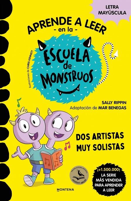 APRENDER A LEER EN LA ESCUELA DE MONSTRUOS 24 - DOS ARTISTAS MUY SOLISTAS | 9791387724184 | RIPPIN, SALLY | Galatea Llibres | Llibreria online de Reus, Tarragona | Comprar llibres en català i castellà online